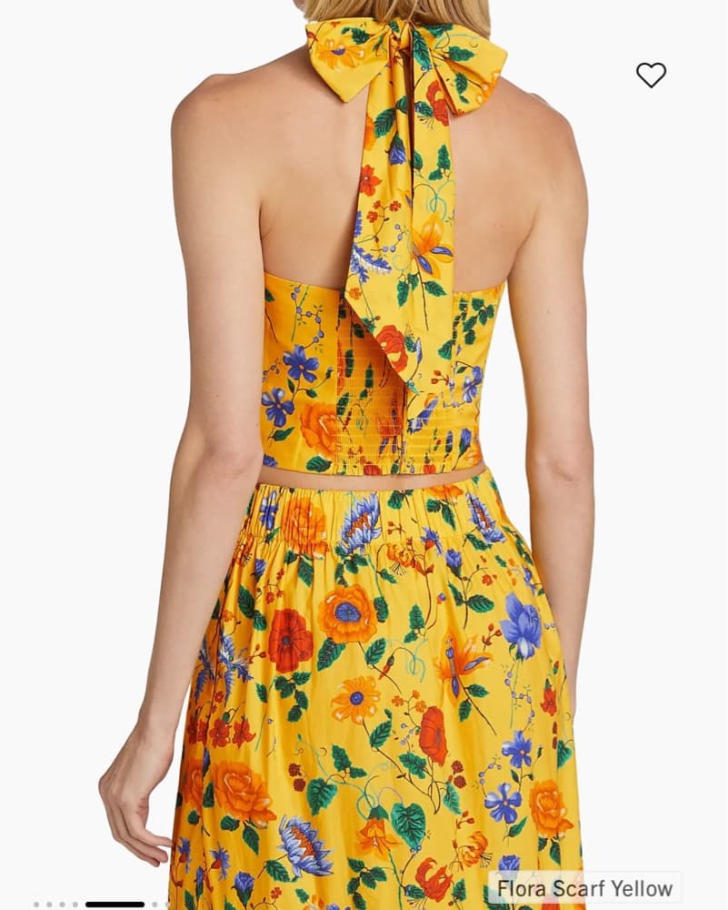 Cara Cara NWT Flora Set Yellow XS - Image 4