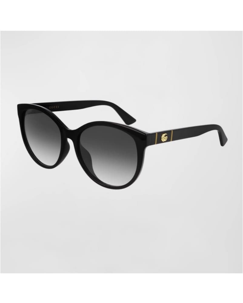 Gucci Cat Eye GC Injected Sunglasses - Image 1
