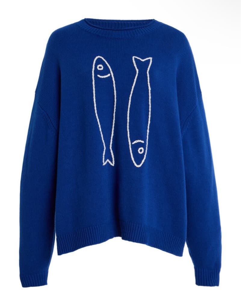 Saud Sardine Cotton Sweater - Image 2