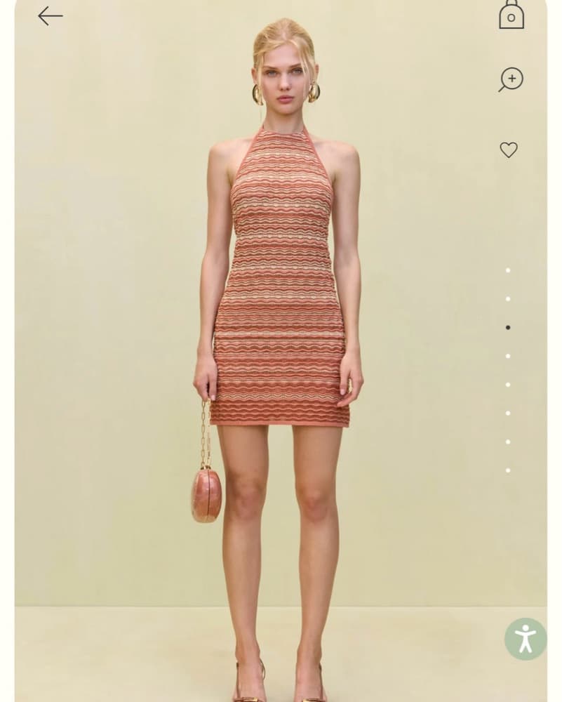 Cult Gaia Erina Knit Dress - Image 3