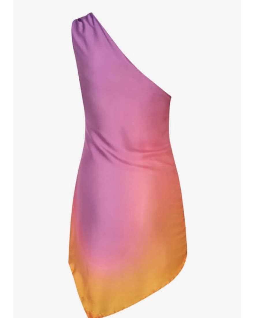 La Danza Celia One Shoulder Mini Dress  - Image 5