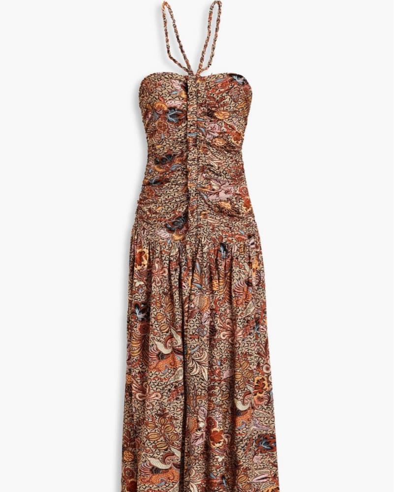 Ulla Johnson Marcella Ruched Dress - Image 1
