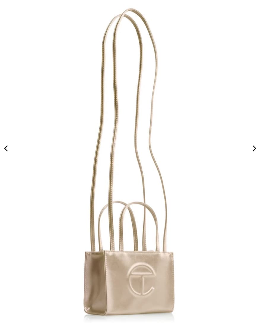 Telfar Small Shopping Bag - Gold - Image 2