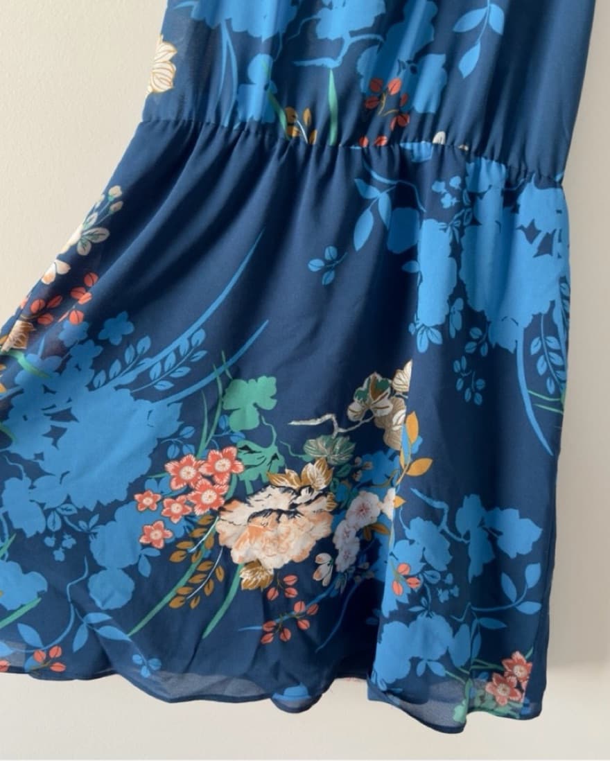 Anthropologie Maeve Floral Mini Dress Xs - Image 3