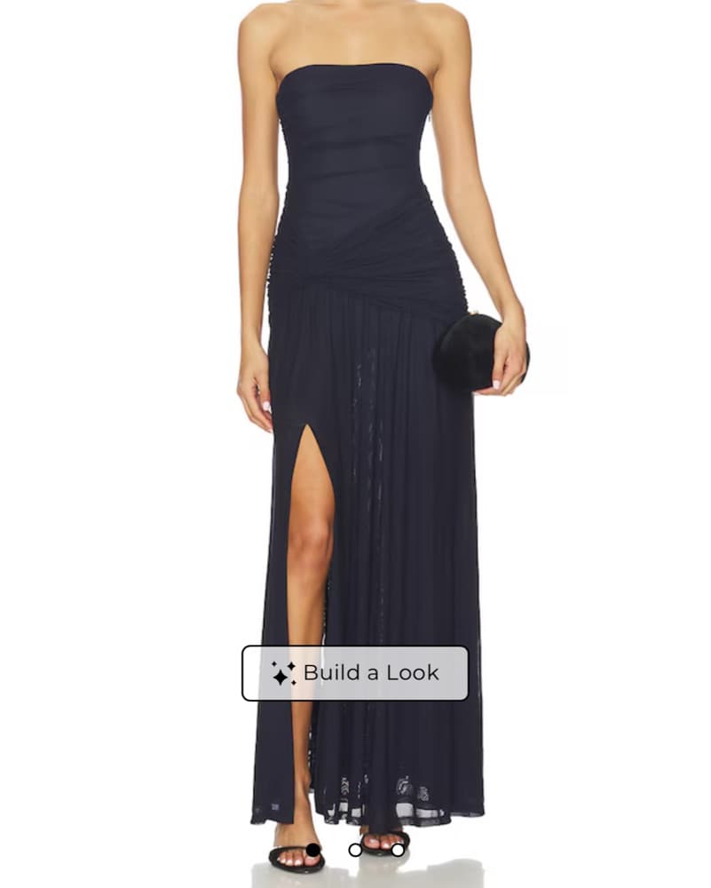 Abbot Kinney Dress in Midnight  - Image 1
