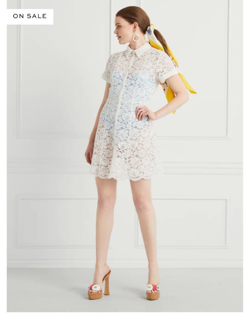 Hill House The Lace Laura Dress - Image 3