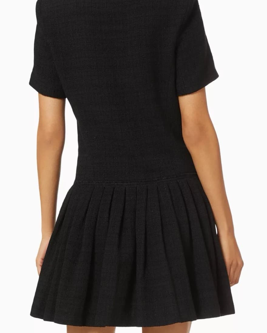 Sandro Tweed Coat Dress - Image 3