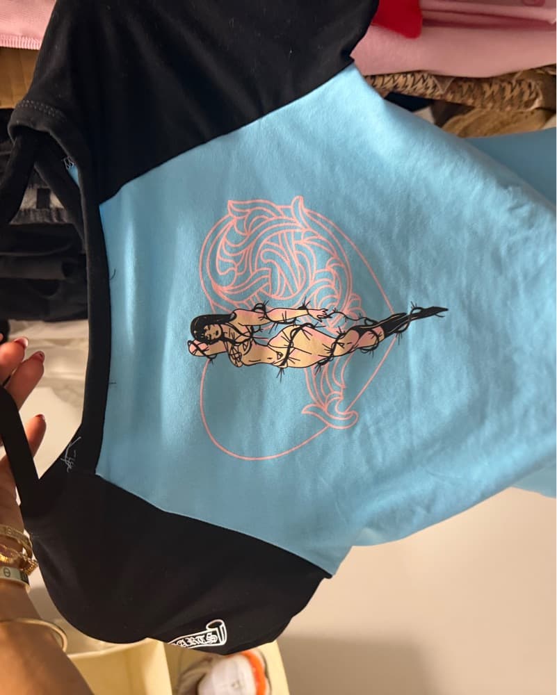 CHROME HEARTs BABY TEE  - Image 2