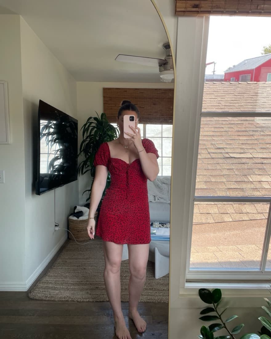 Realisarion Par Red Dress - Image 2