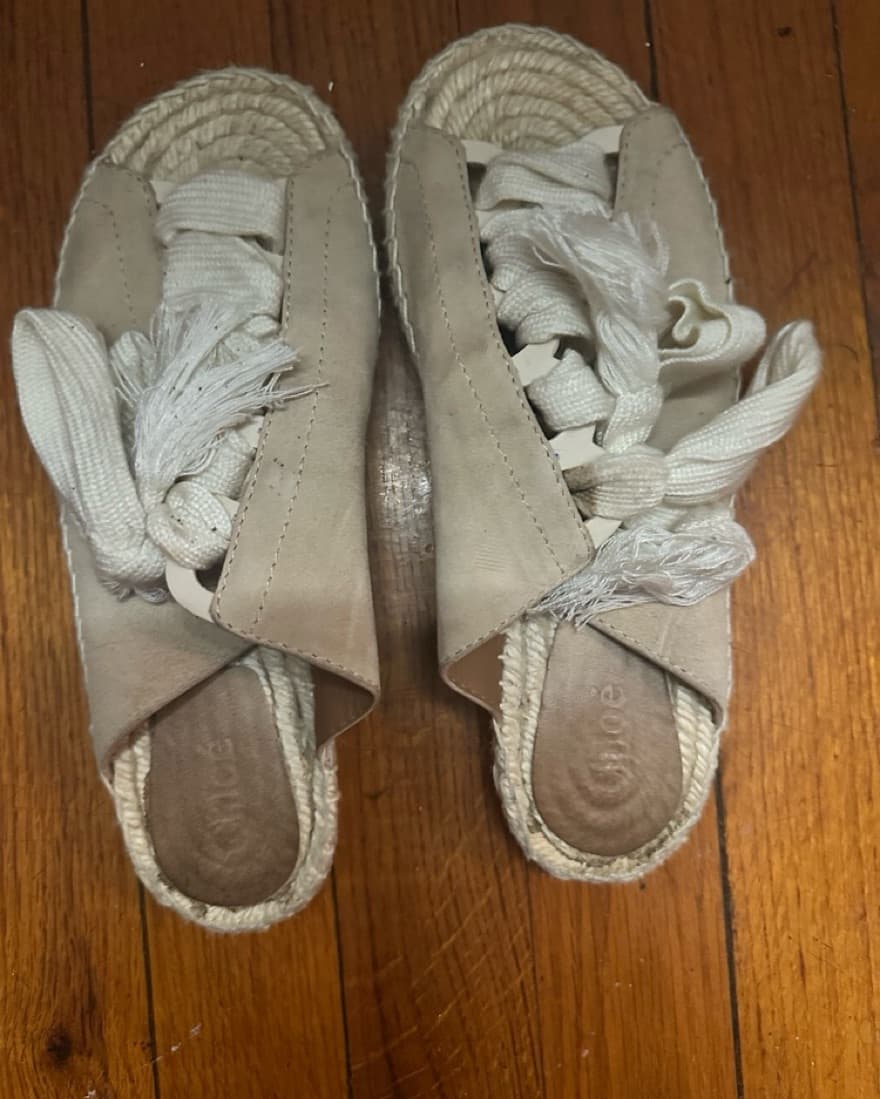 Chloe espadrille mules - Image 2