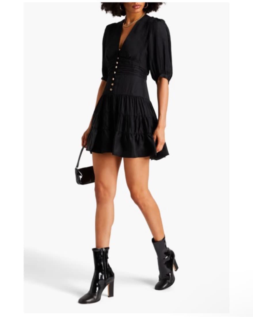 Coquette Black Dress - Sandro - Image 1