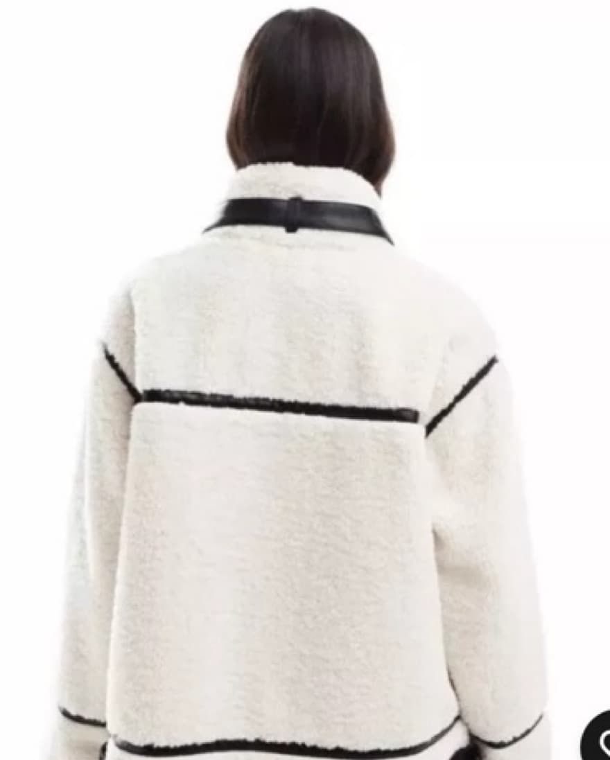 Miss Selfridge faux fur aviator oversize - Image 4