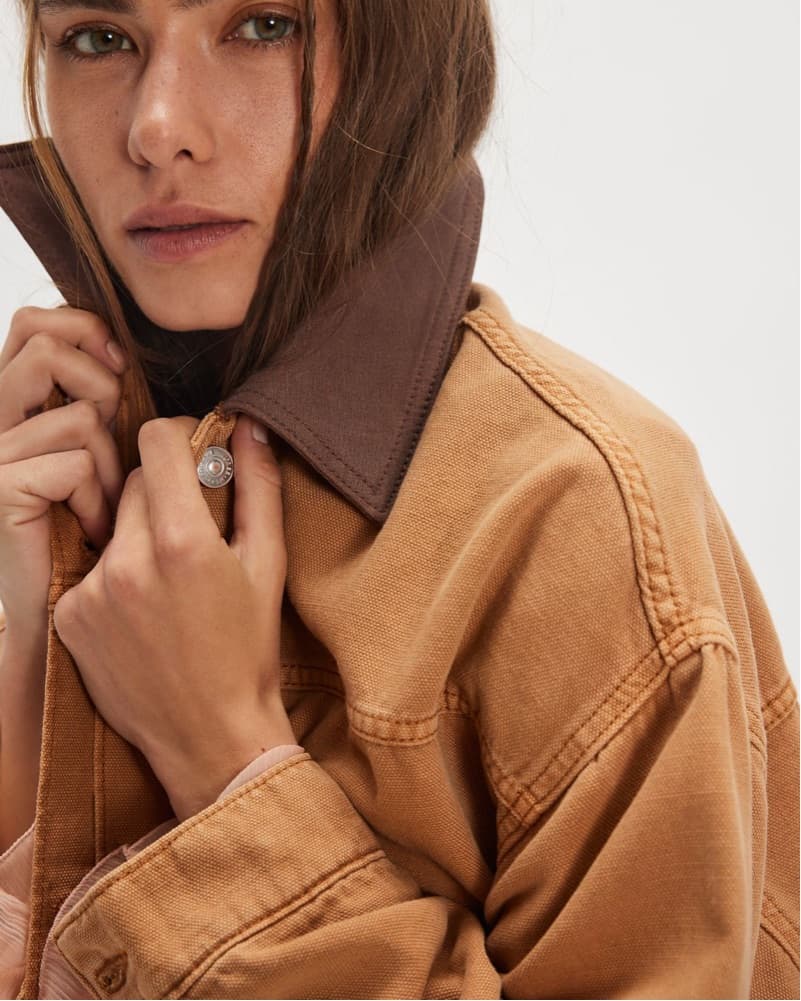 Free People Lemon Denim Jacket - Image 3