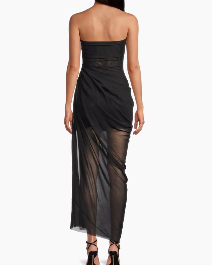 Bec & Bridge Aida Draped Strapless Dress - Image 2