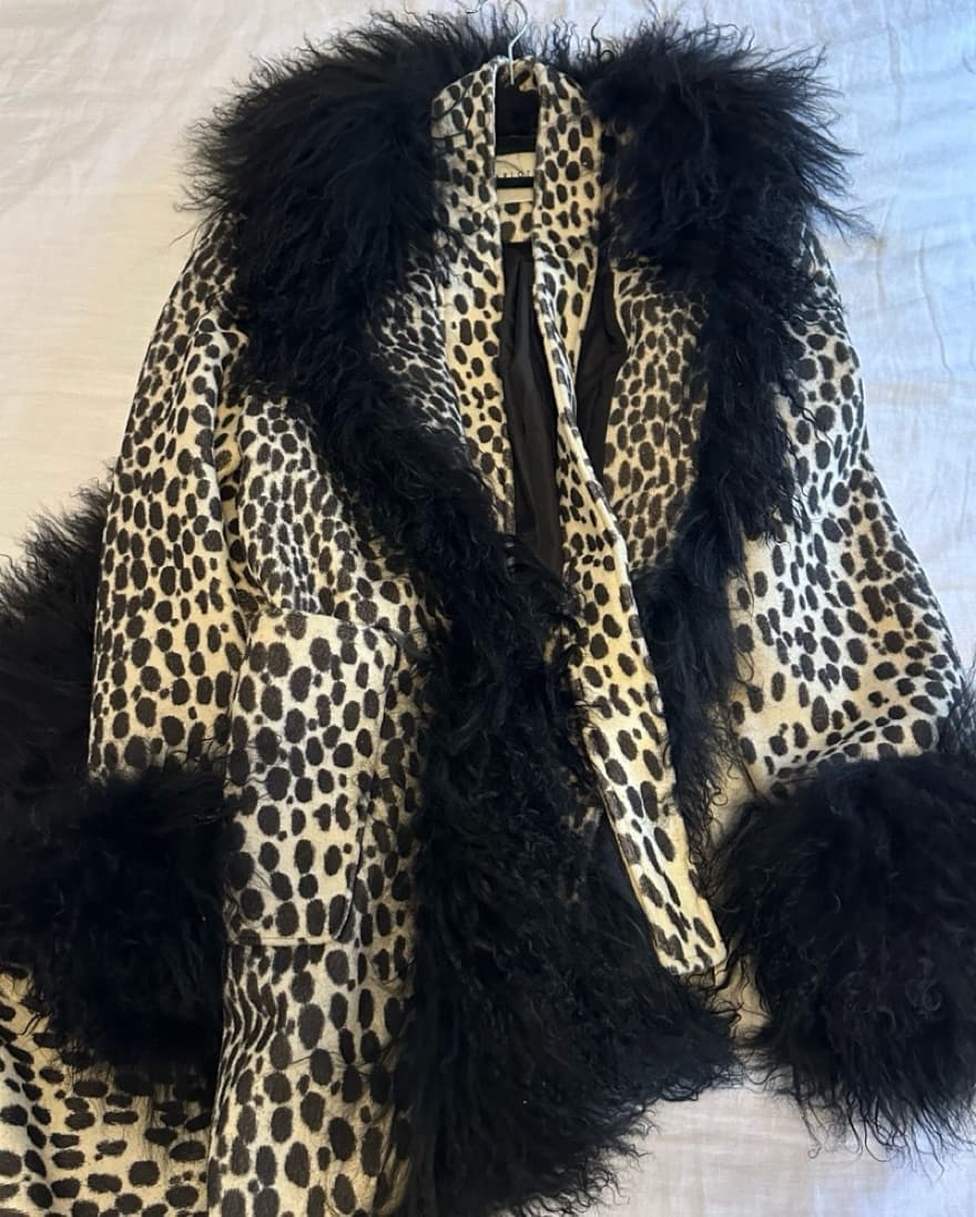 Charlotte Simone Rita Cheetah Coat - Image 3