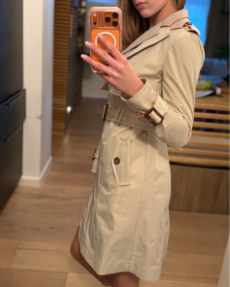 Beige Trench Coat - Anthropologie  - Image 4