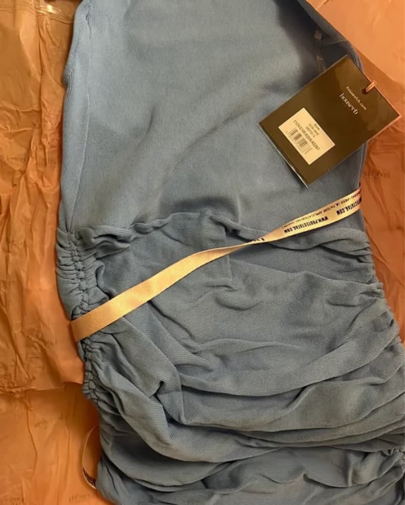 NWT House Of CB Blue Halter Mini Dress - Image 6