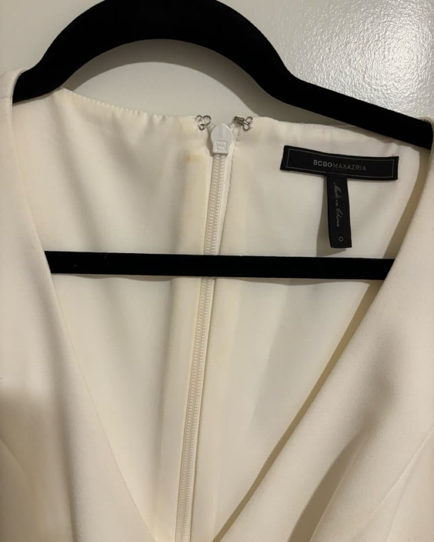 BCBG White Formal Dress - Image 3