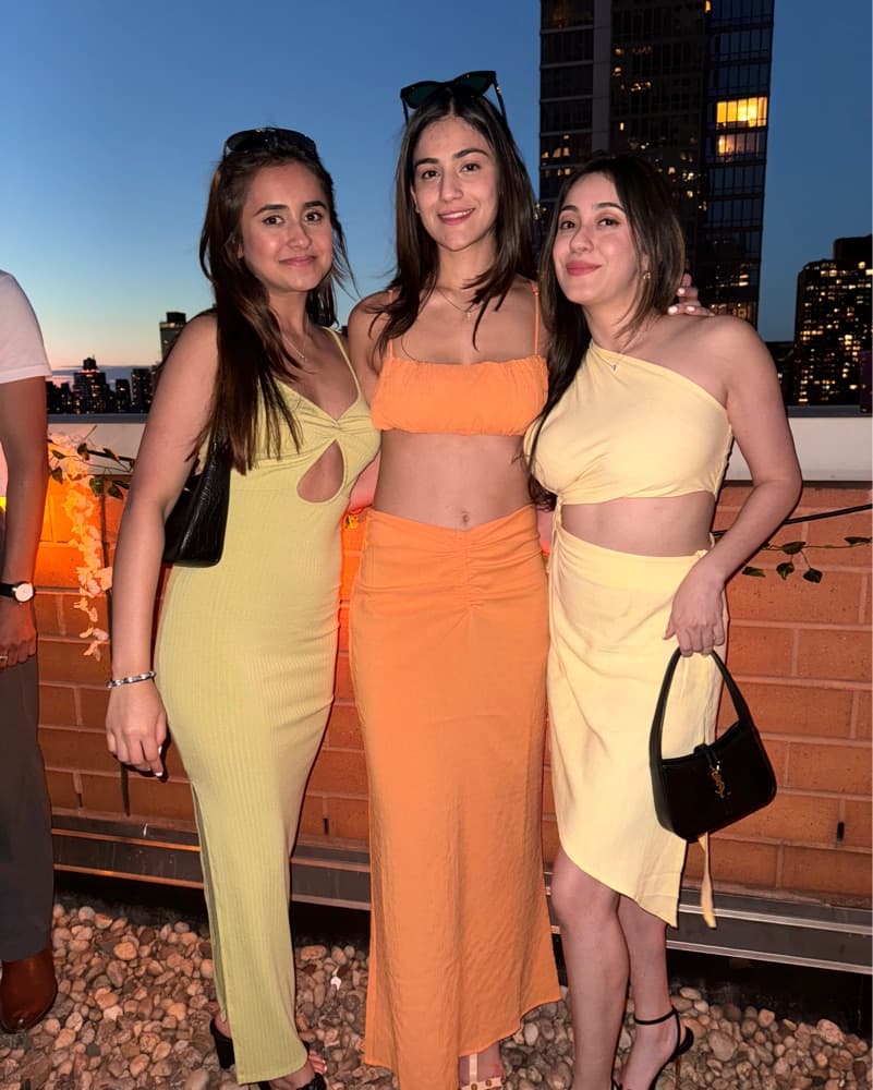 Sunset Beach Orange Skirt Set  - Image 2