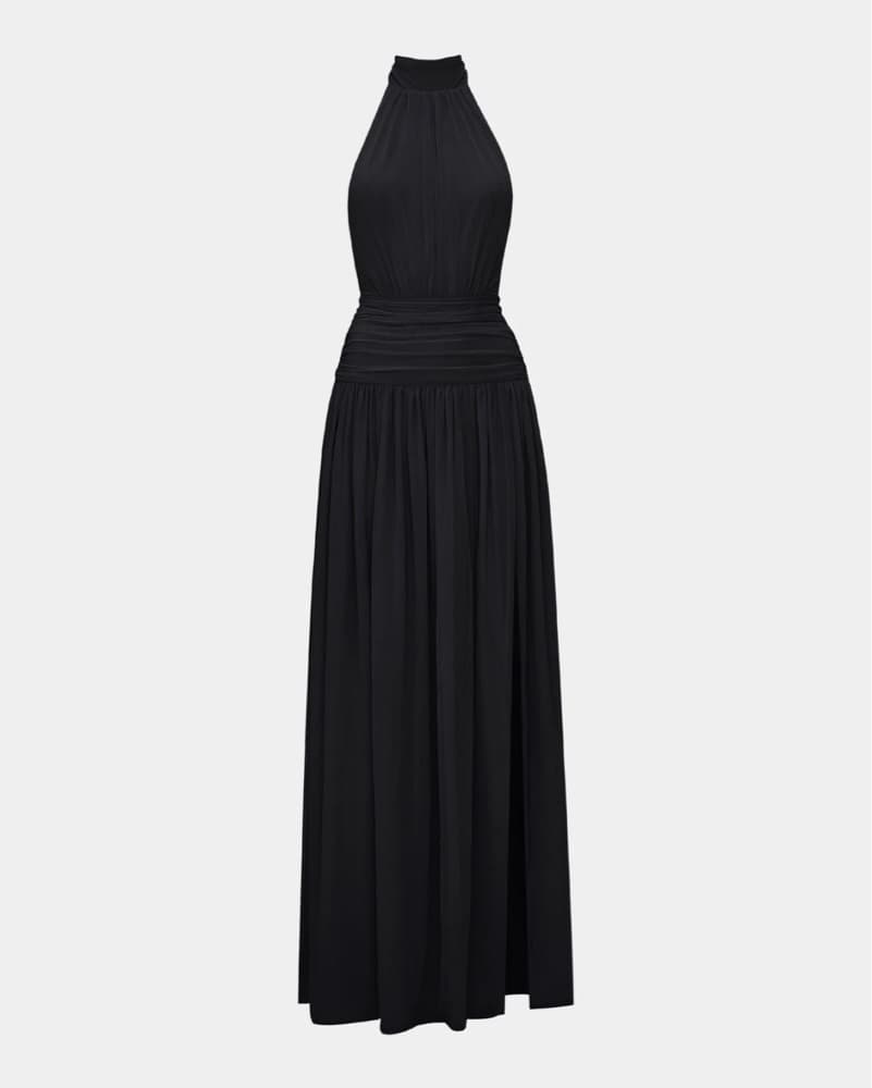 Heiress Beverly Hills Halter Slate Gown - Image 3