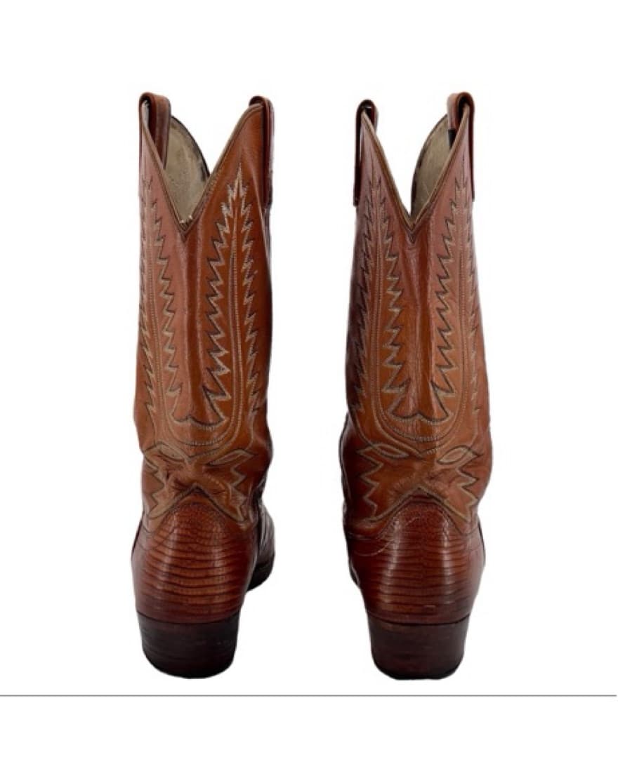Vintage Dan Post Cowboy Boots  - Image 4