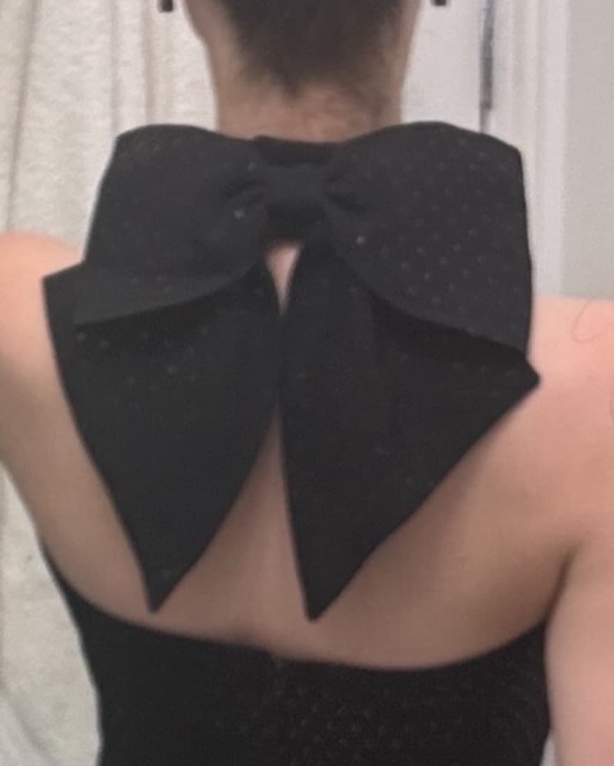 Vintage St. John Couture Bow Dress  - Image 2