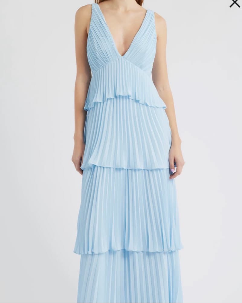 Tiered Gown Pleated - Image 3