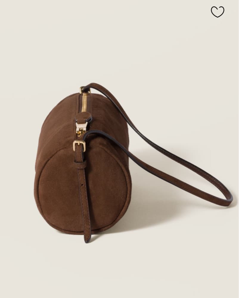 Miu Miu Pouch Bag Suede - Image 4