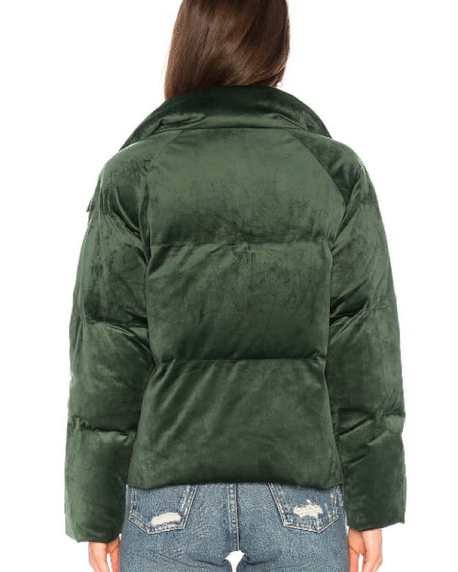 Green Puffer Jacket - Image 4