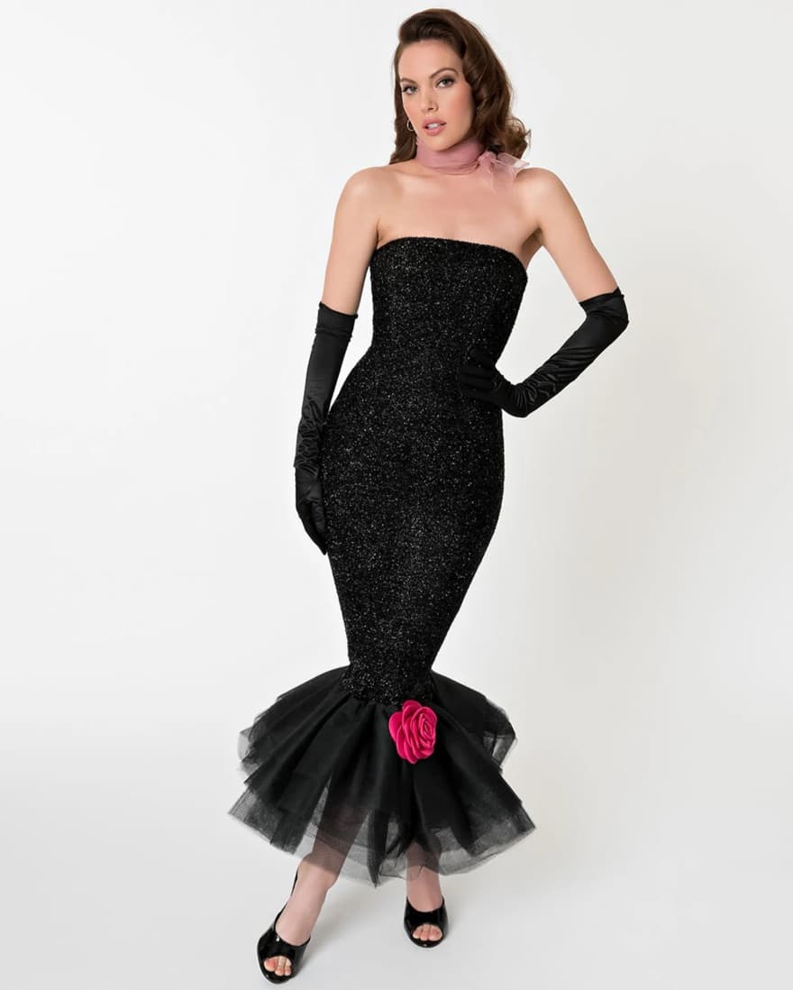Unique Vintage Barbie Dress - Image 1