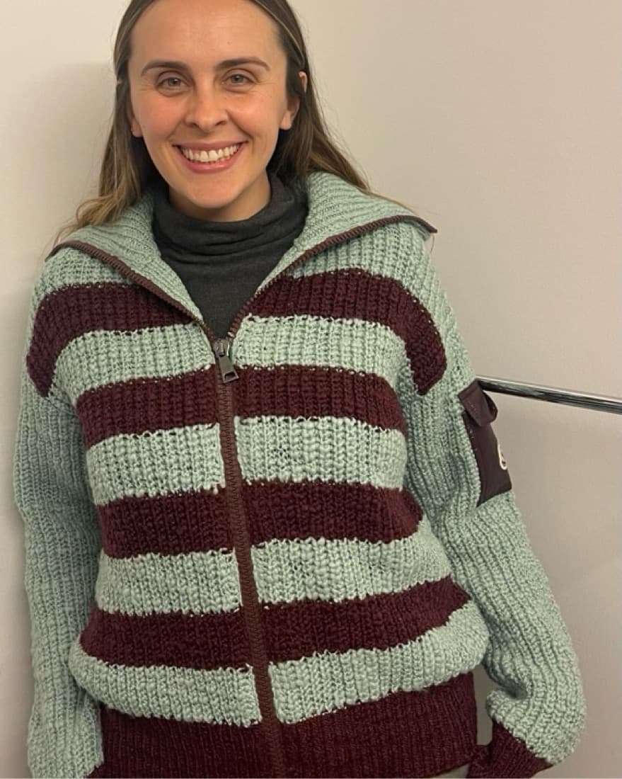 Moncler Striped Knit Cardigan Sweater - Image 5
