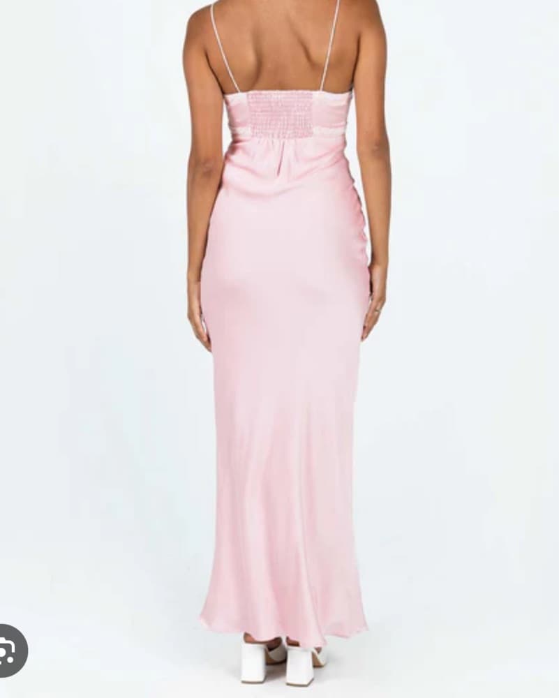 Princess Polly Satin Maxi Dress - Image 3