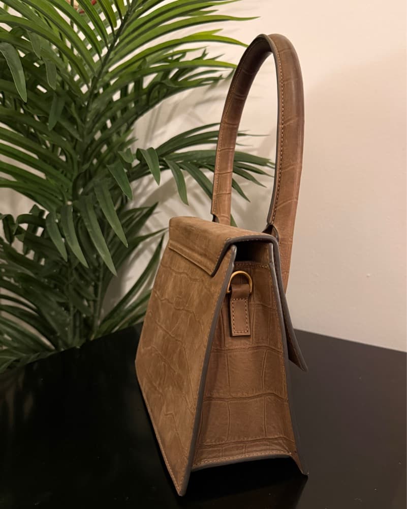Jacquemus Brown Leather Chiquito  - Image 2
