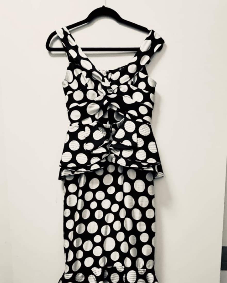 Polka Dot Evening Dress - Johanna Ortiz - Image 2