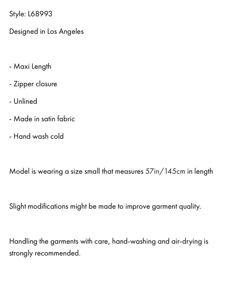 Elegant Satin Maxi Dress - Image 5