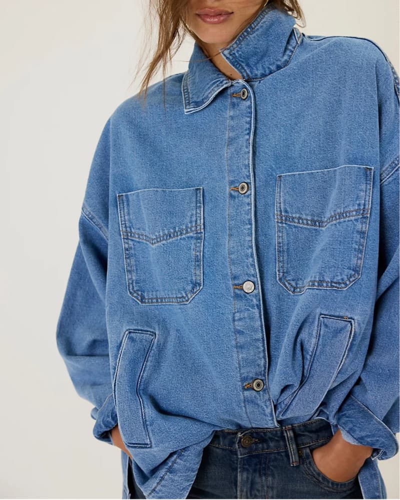 We The Free Madison City Denim Jacket - Image 3