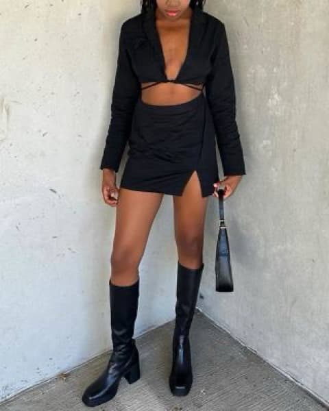 Black Steve Madden Berkleigh Boots - Image 2