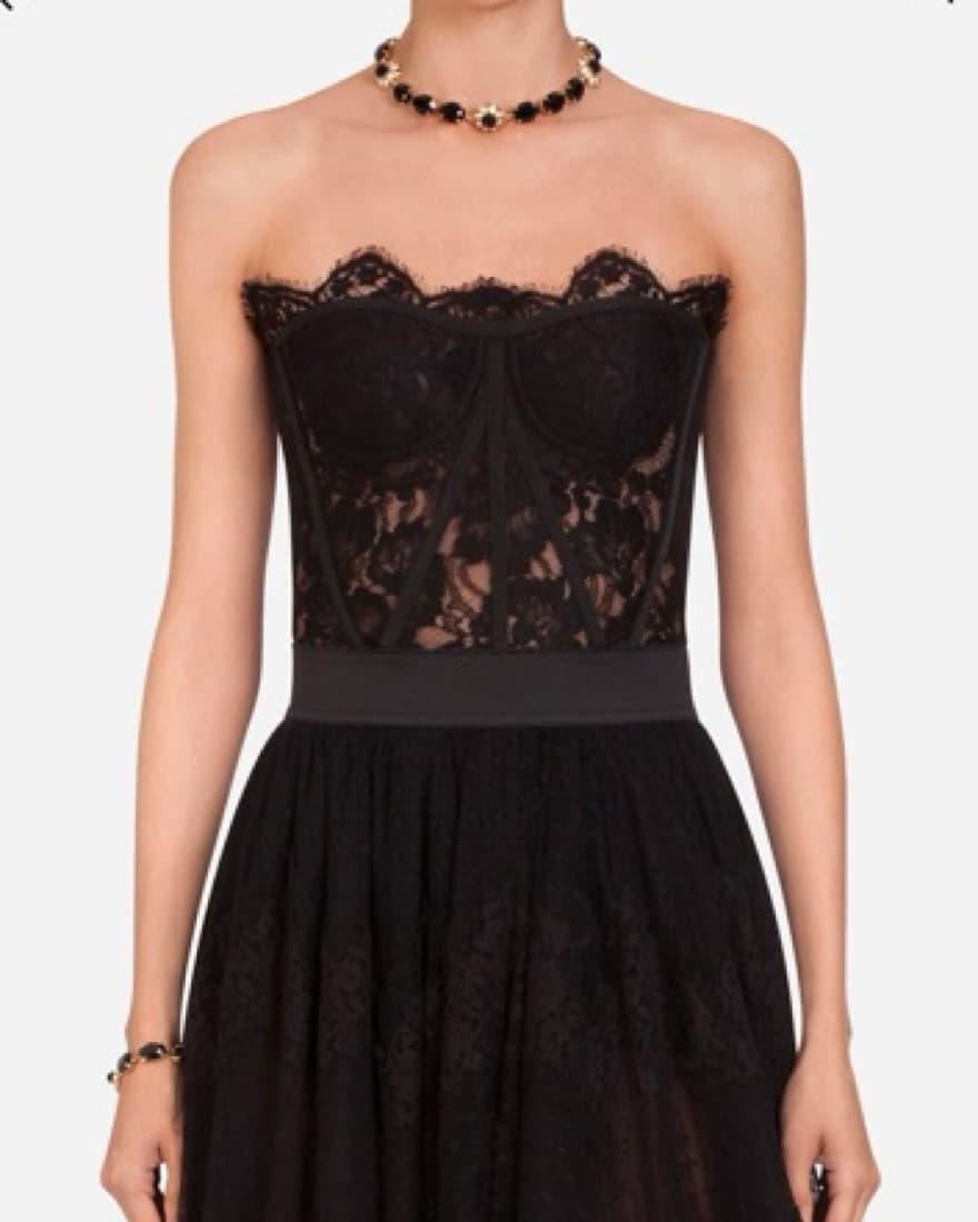 Dolce & Gabbana Lace Bustier - Image 2