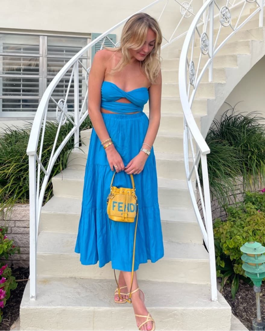 Blue Two Piece Set - Image 3