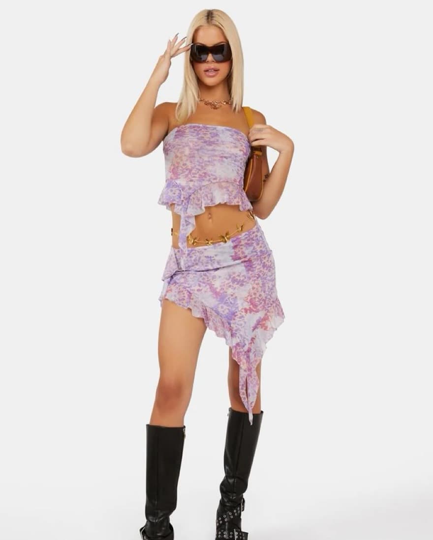 Jaded London Wisteria Matching Set - Image 1
