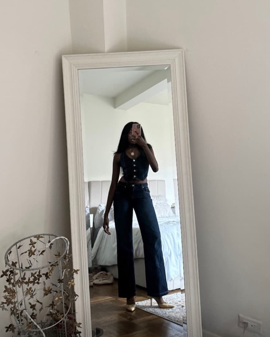 princess Polly Two Piece Denim Set  - Image 2