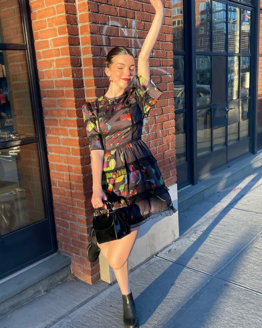 Cynthia Rowley Fruit Dress  - Image 1