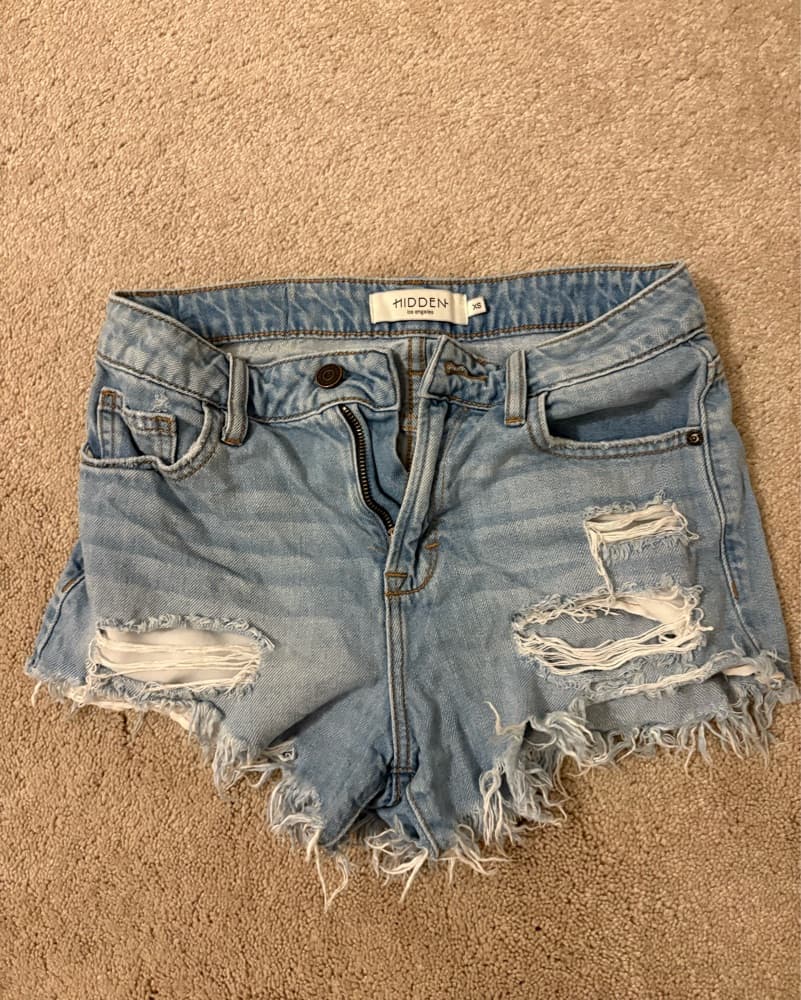Hidden Jean Shorts - Image 1