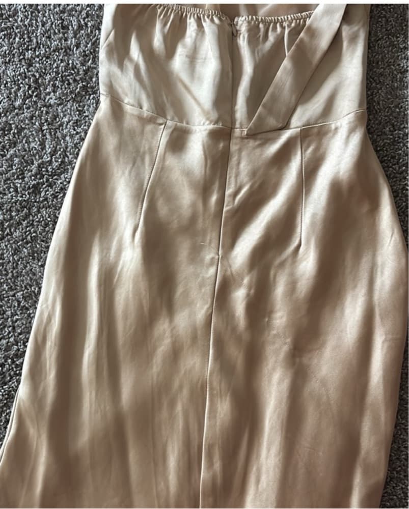 Hello Molly champagne halter Dress - Image 5
