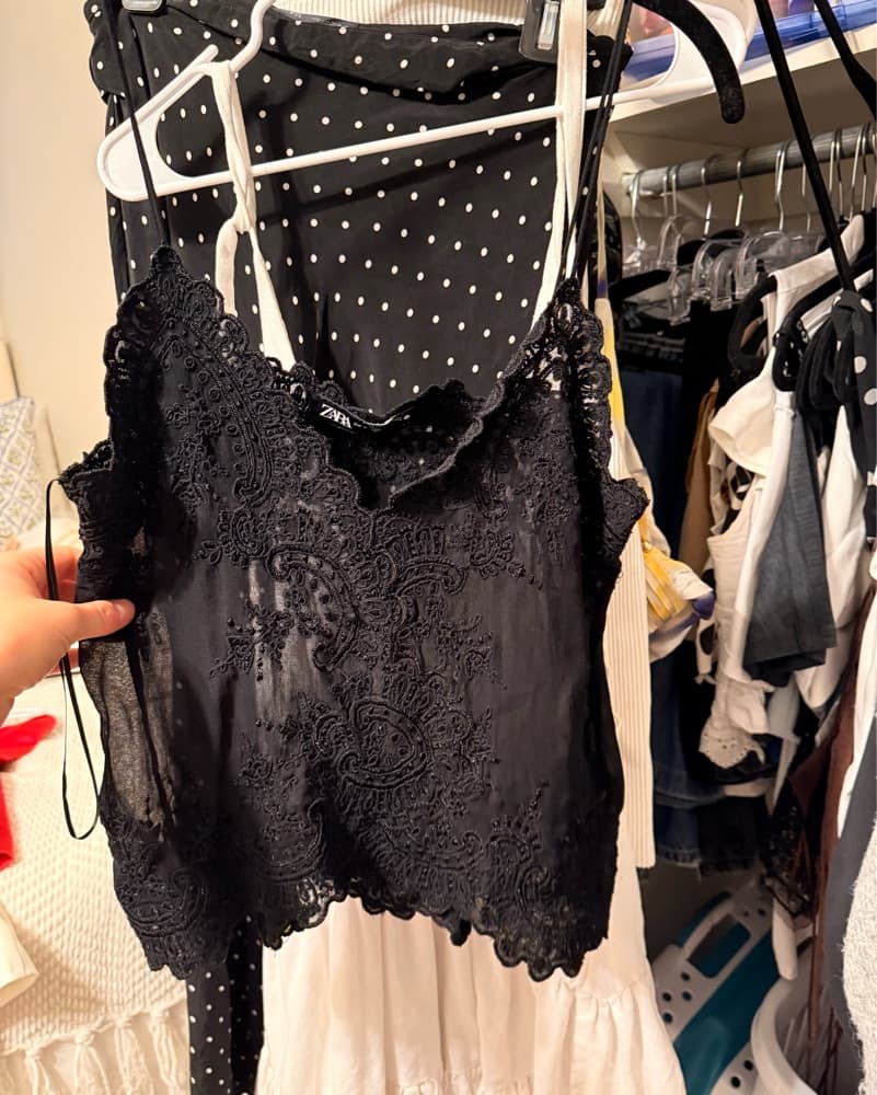 Black Zara Top - Image 2