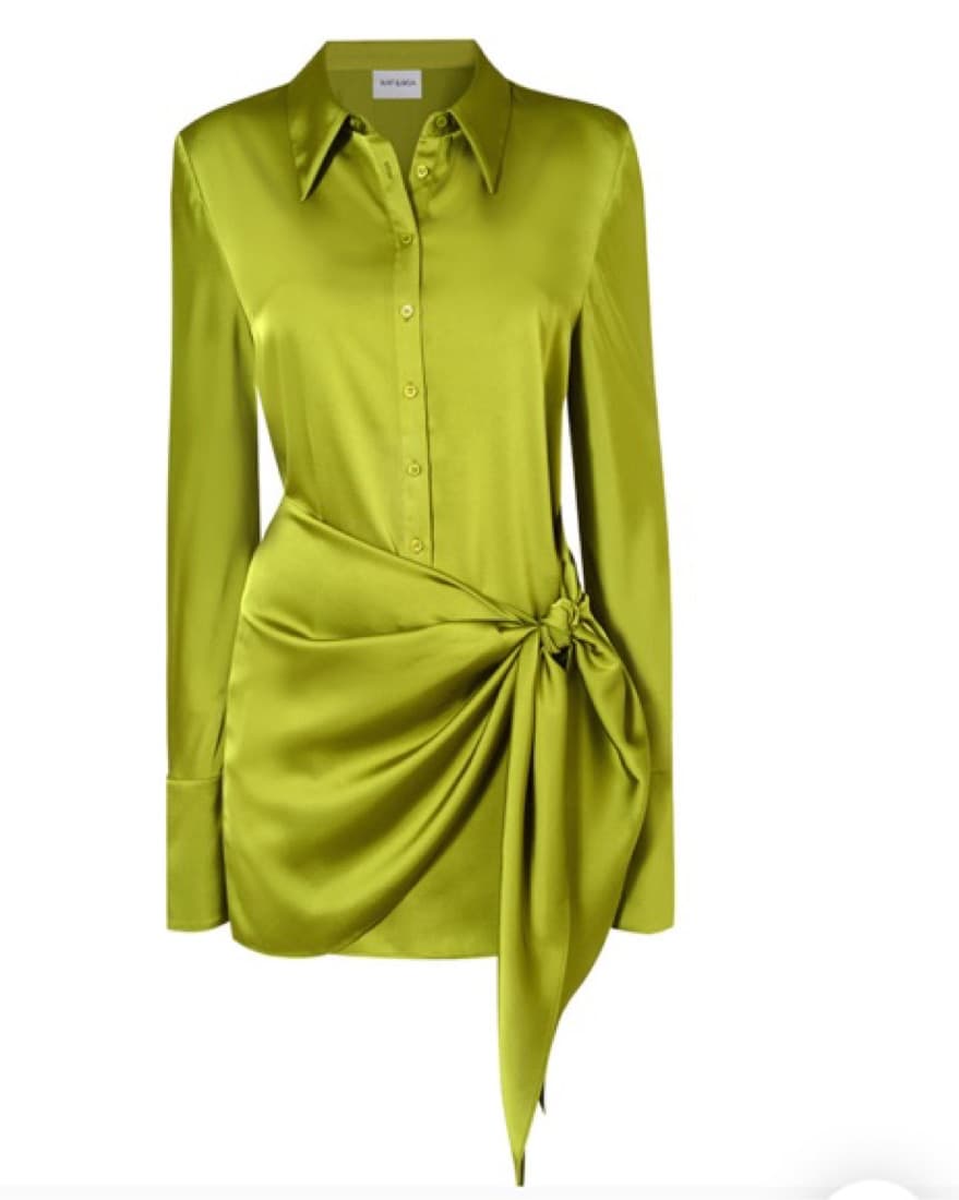 Rat & Boa Alanis Dress Cypress Green - Image 4