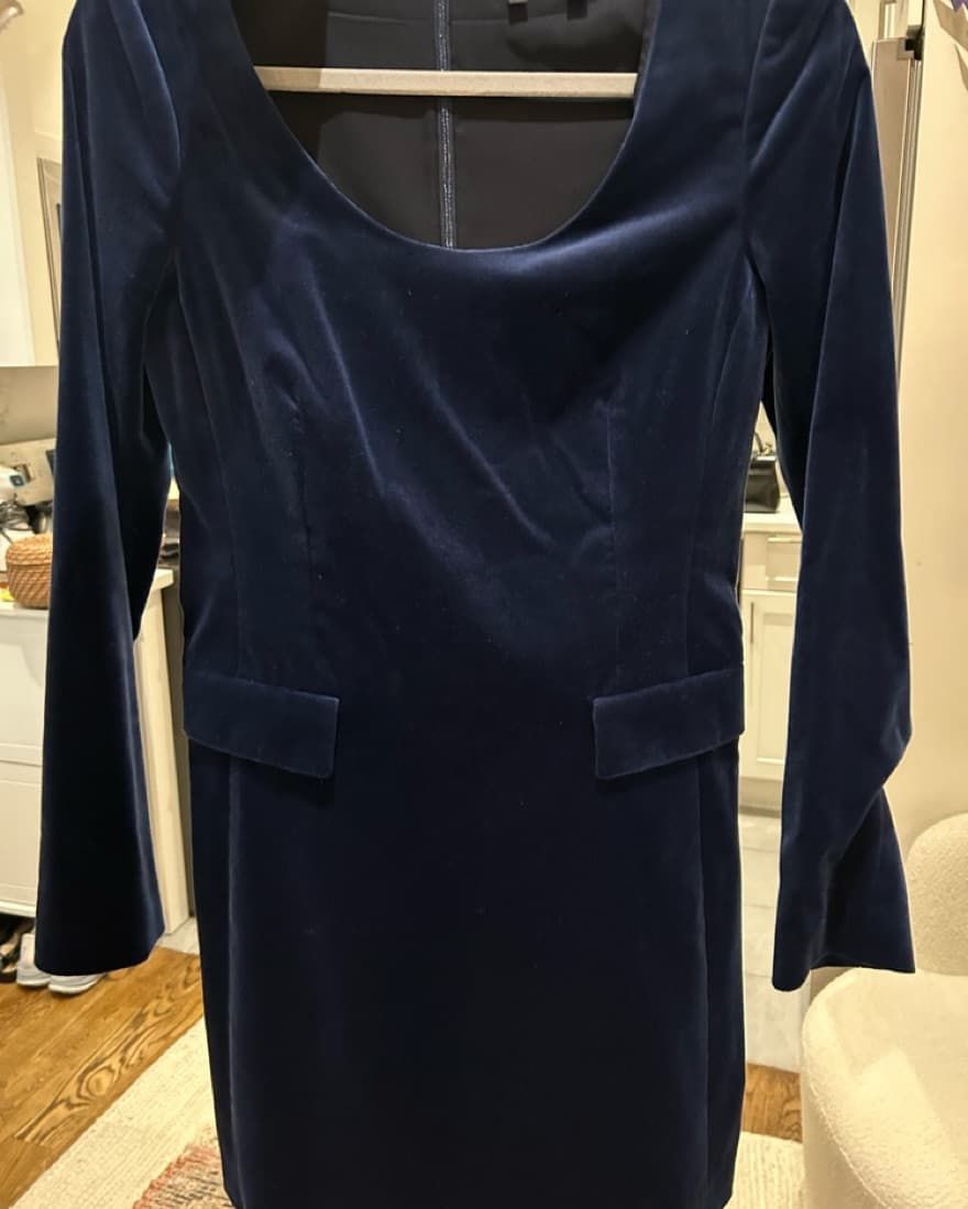 theory mini velvet long sleeve  - Image 2