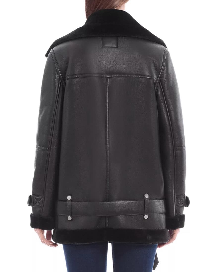Avec Les Filles Oversized Faux Shearling - Image 3