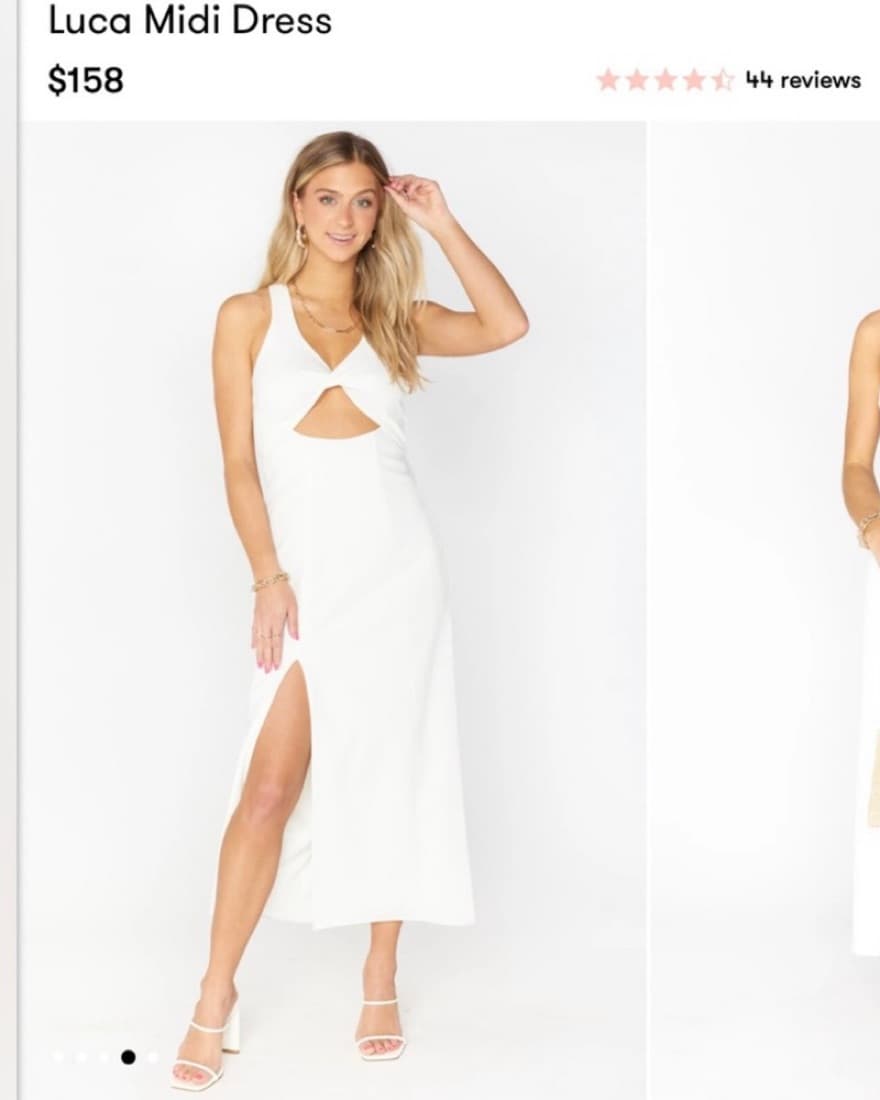 Show Me Your MuMu Midi Dress - Image 1