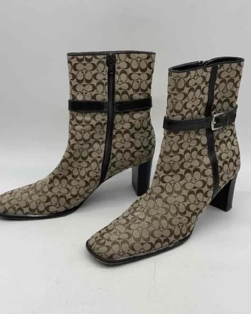 Coach Logo Signature Boots - Image 1